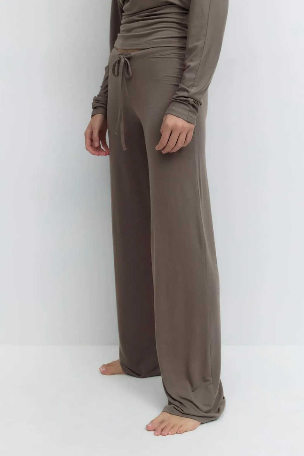 Low waist loungewear trousers