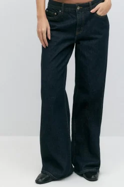 Low wide petite jeans