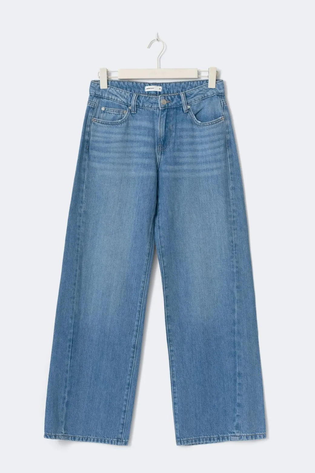 Low wide petite jeans