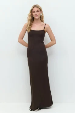 maxi slip dress
