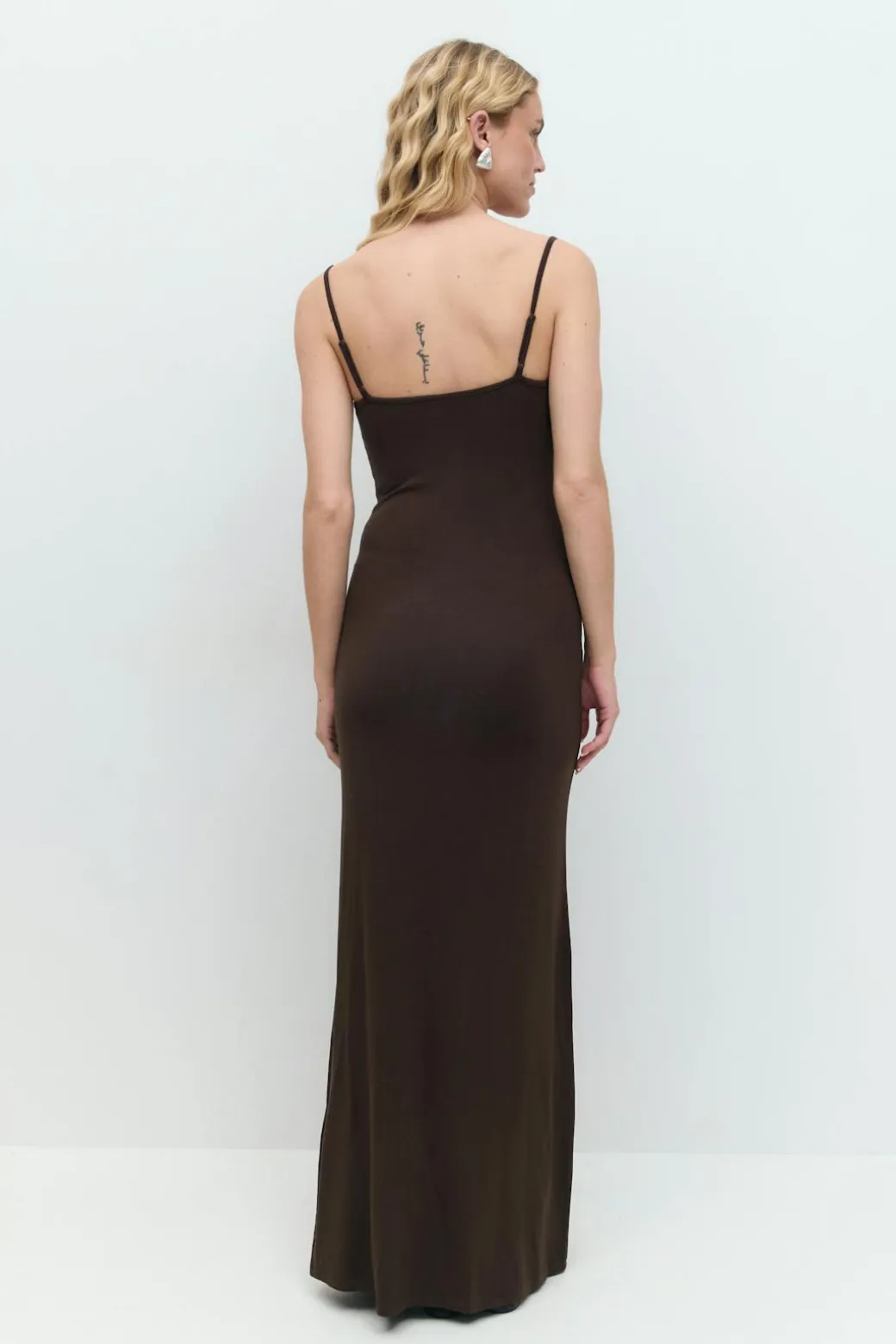 maxi slip dress