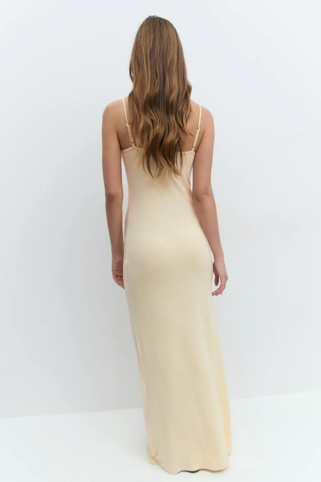 maxi slip dress