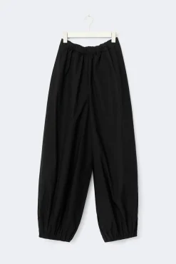 Mid waist balloon trousers