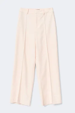 Mid waist wide trousers