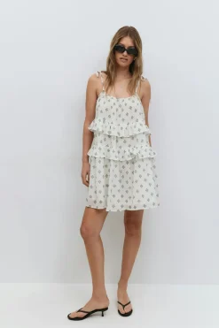 Mini frill dress