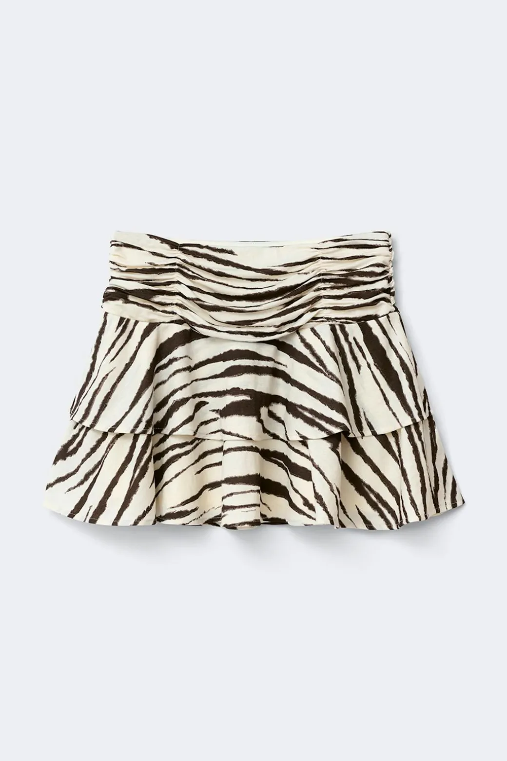 Mini frill skirt