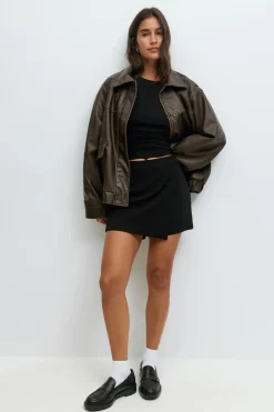 Mini wrap skort