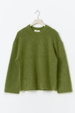 Mohair knitted sweater