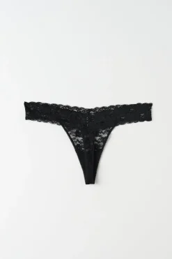 3-pack lace string