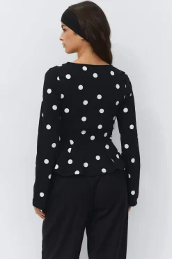 Peplum top