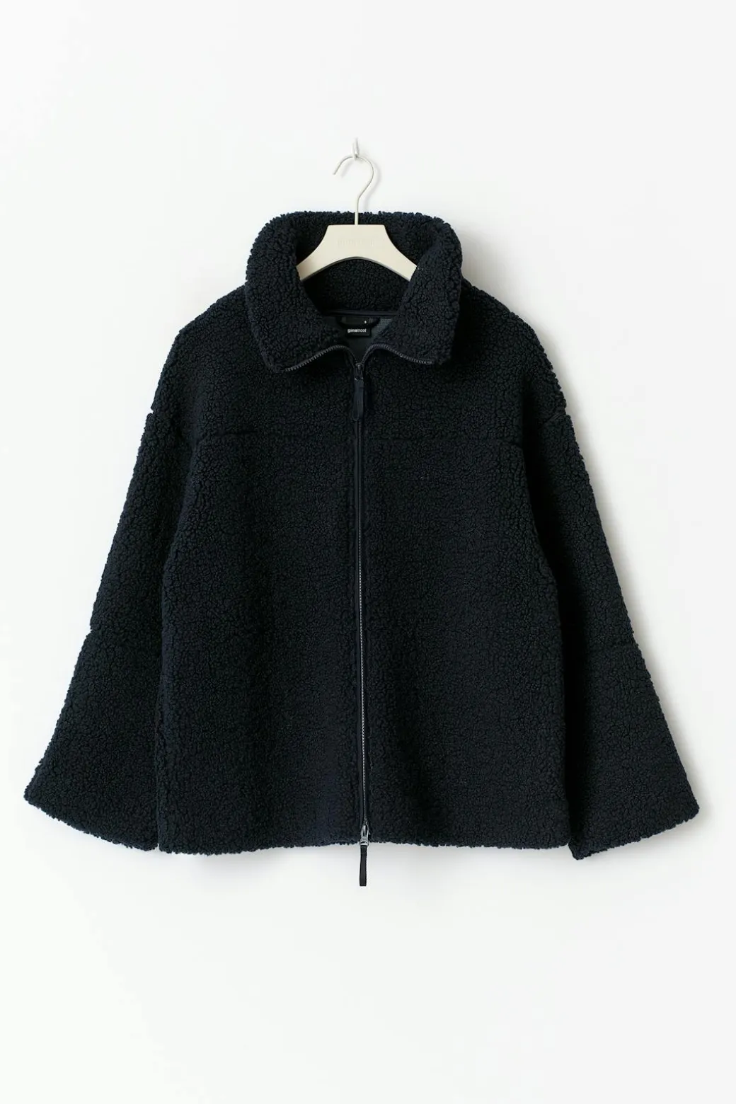 Pile zip jacket