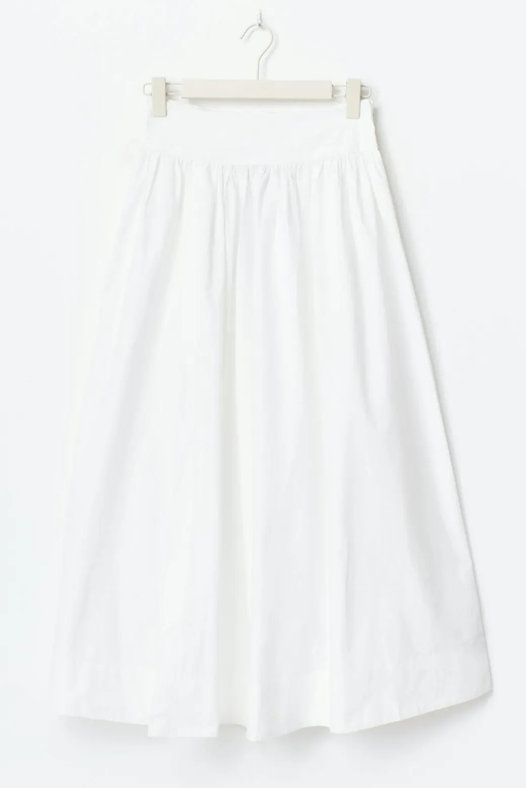 Poplin skirt