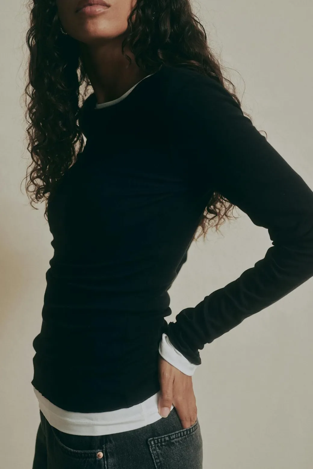 Premium long sleeve top