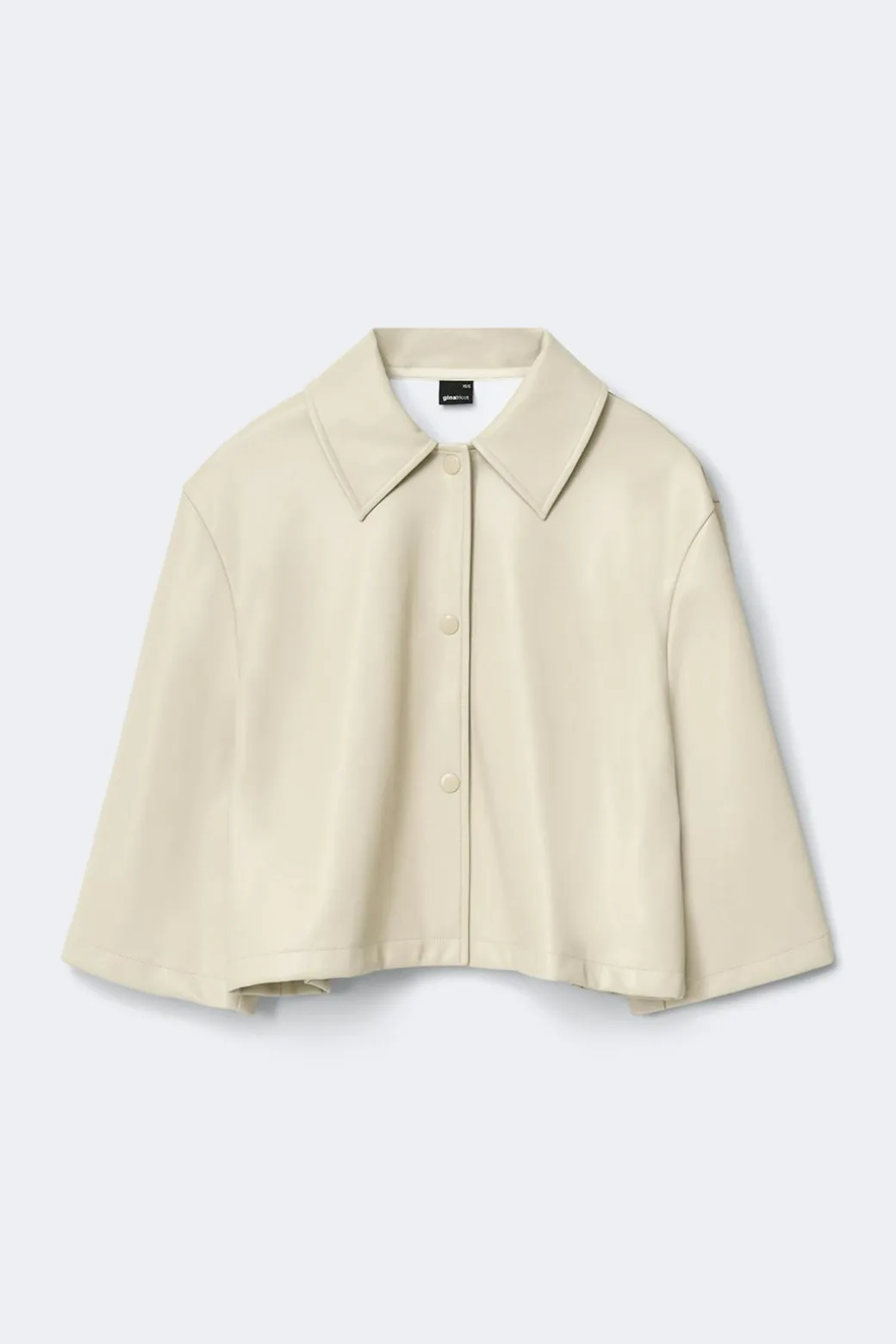 Pu cape jacket