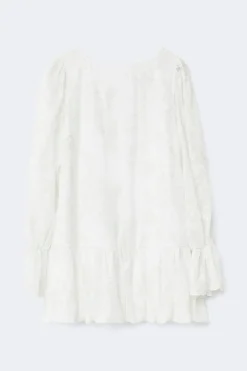 Puff sleeve mini dress