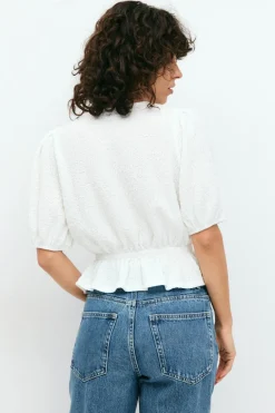 Puff sleeve top