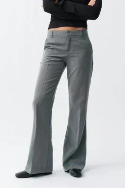 Relaxed bootcut trousers