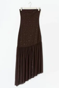 Rhinestone maxi dress