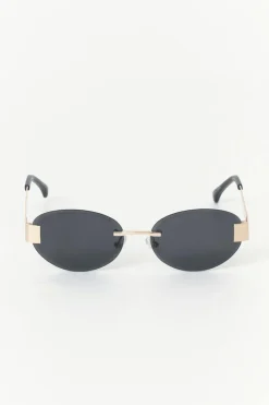 Rimless sunglasses
