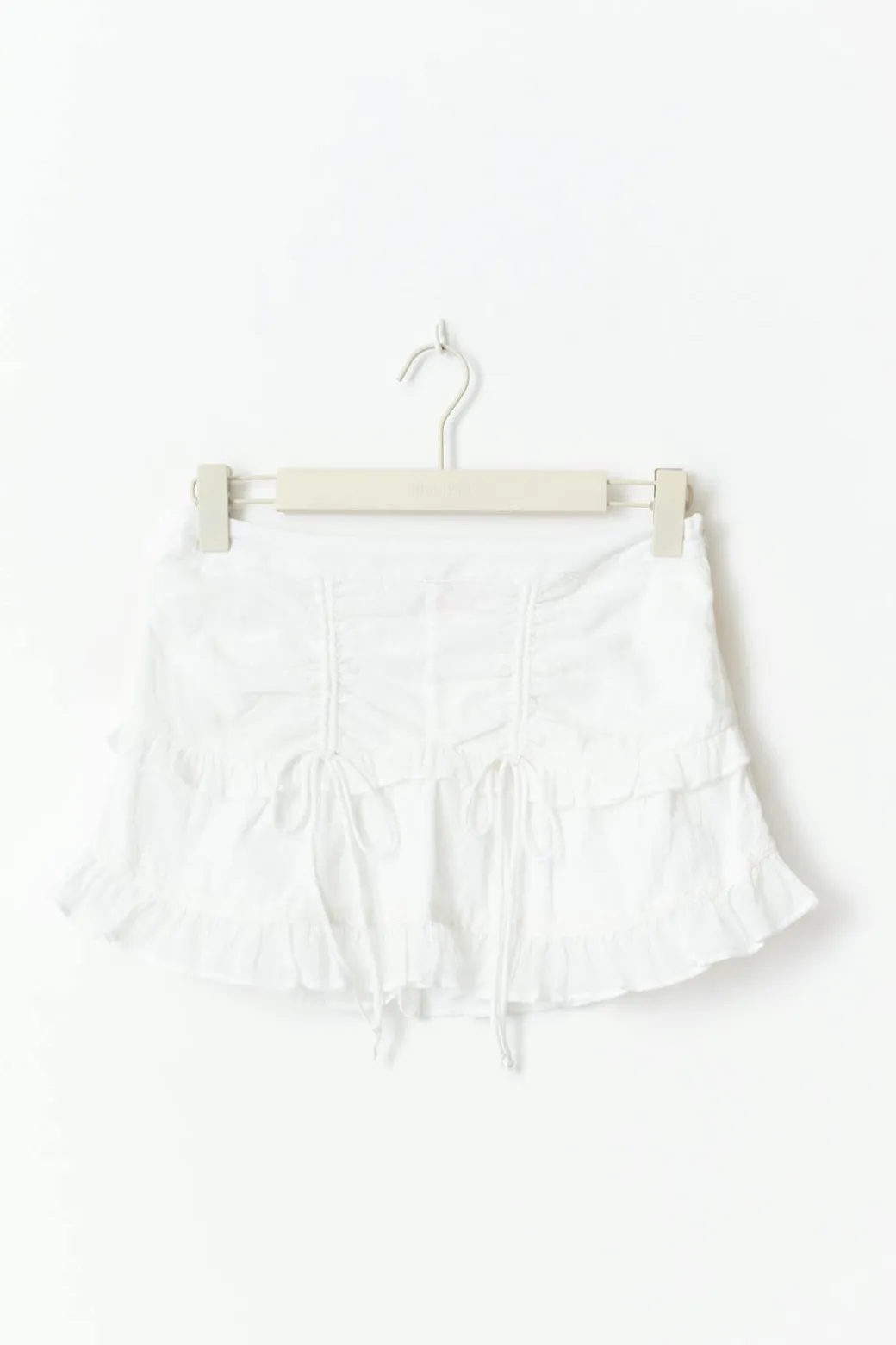 14+ ruched frill skirt