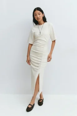 Ruched tee dress