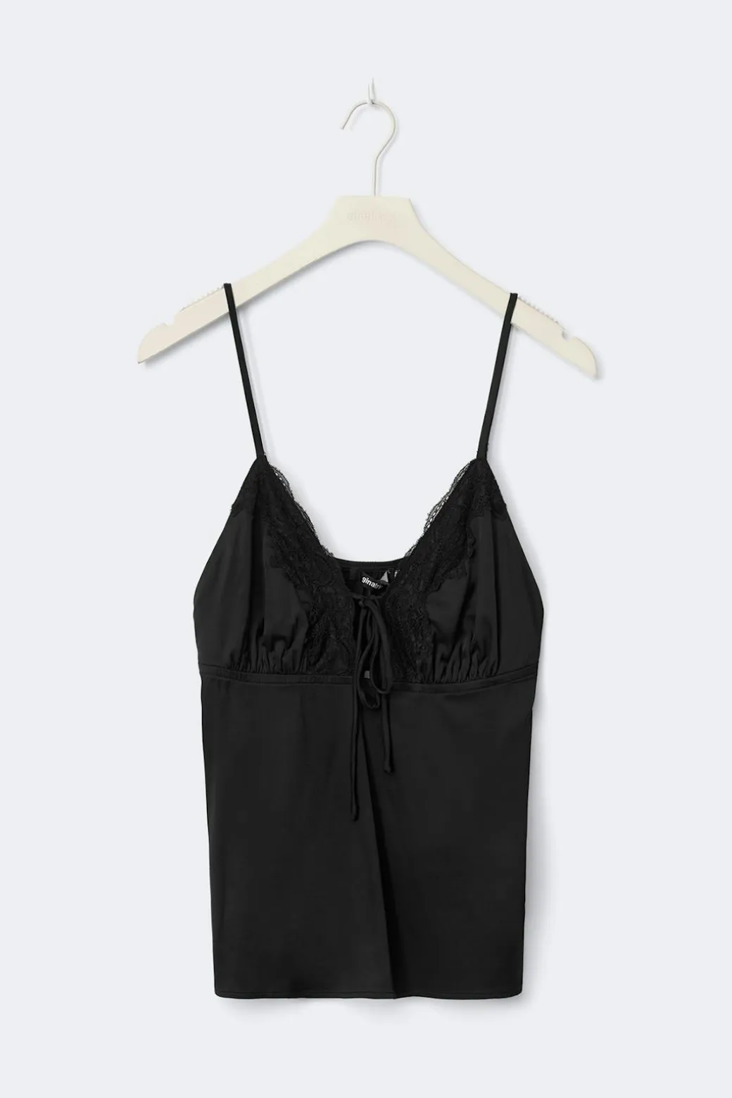 Satin loungewear singlet