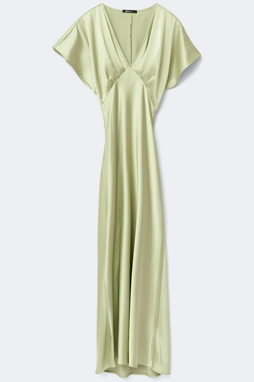 Satin maxi dress