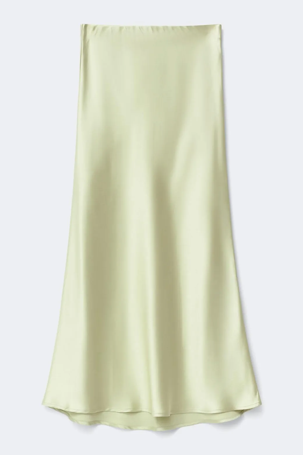Satin skirt