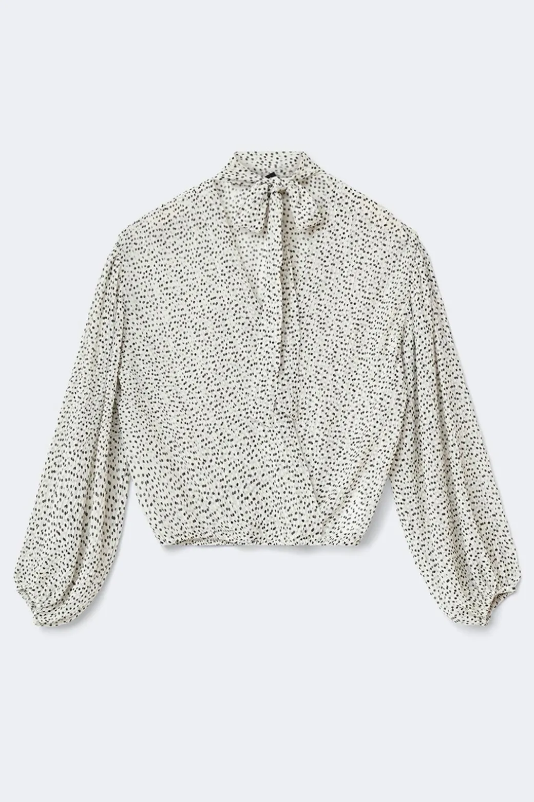 Scarf blouse