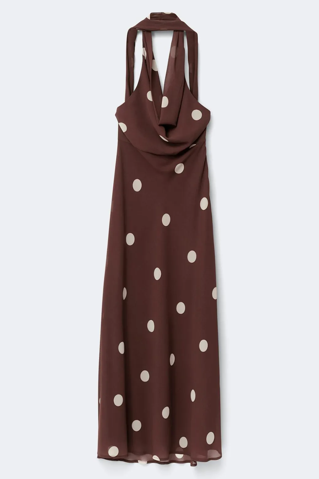 Scarf maxi dress