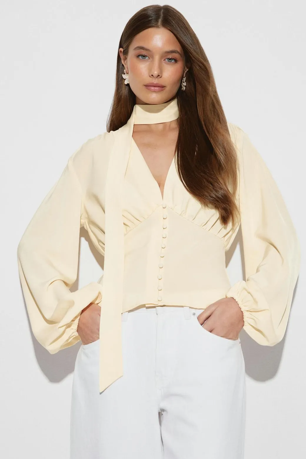 Scarf top