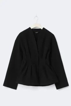 Sculpted felt jacket