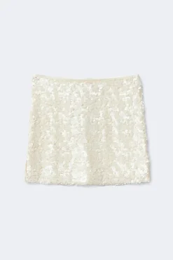 Sequin mini skirt