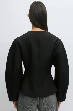 Shaped blazer