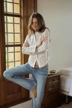 Shaped blouse
