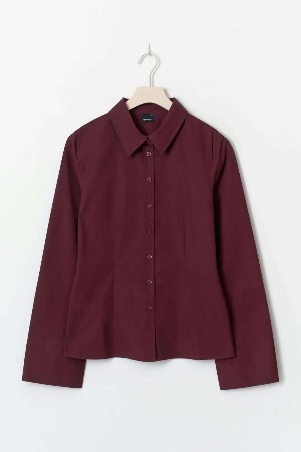 Shaped tie blouse
