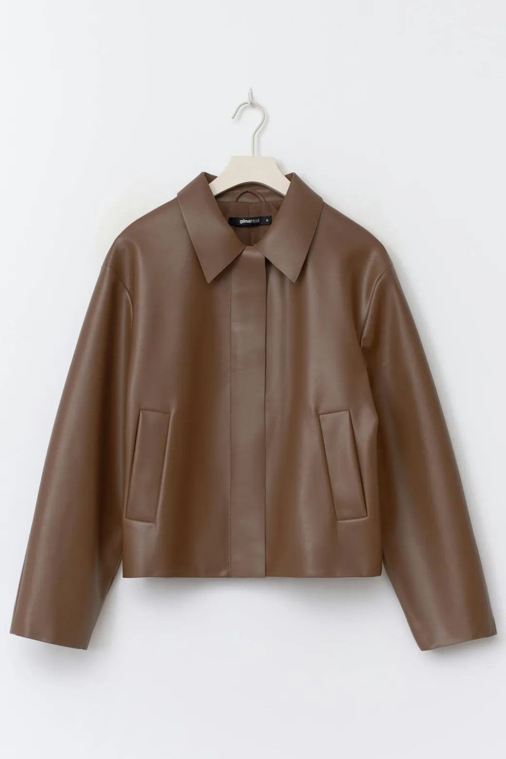 Short pu jacket