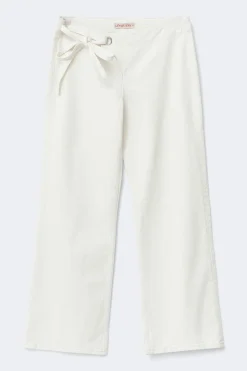 Side knot jeans
