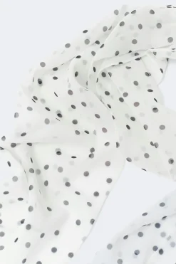 Slim chiffon scarf