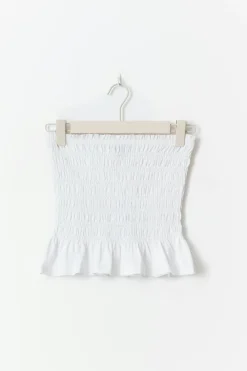 Smock tube top