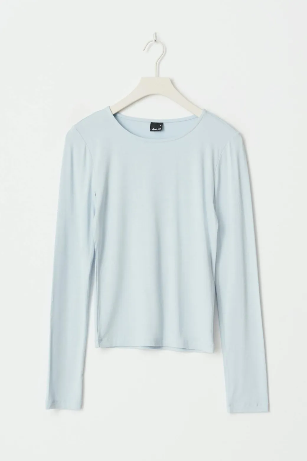 Soft touch crew neck top