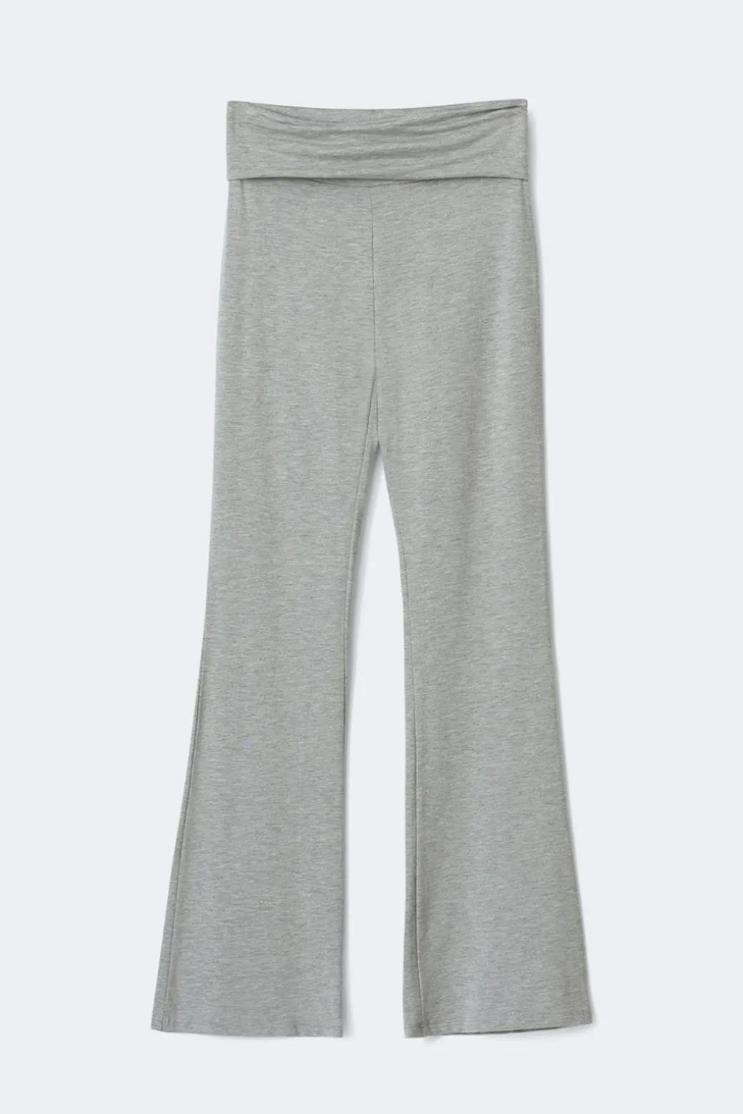 Soft touch folded trouser