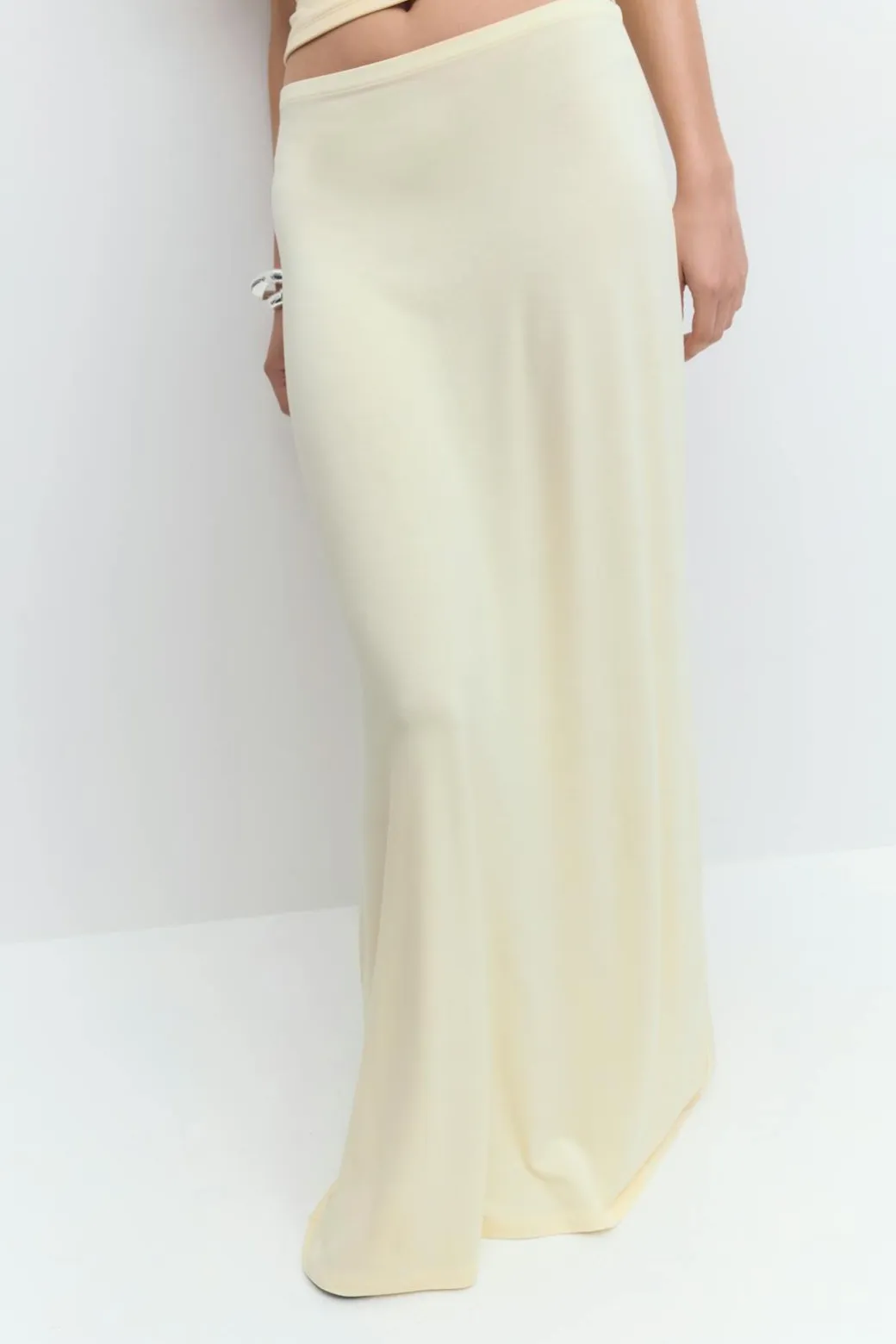 Soft touch maxi skirt