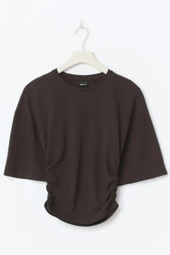 Soft touch ruched tee