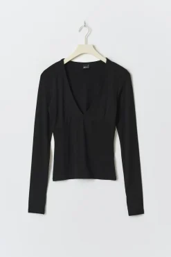 Soft touch v-neck top