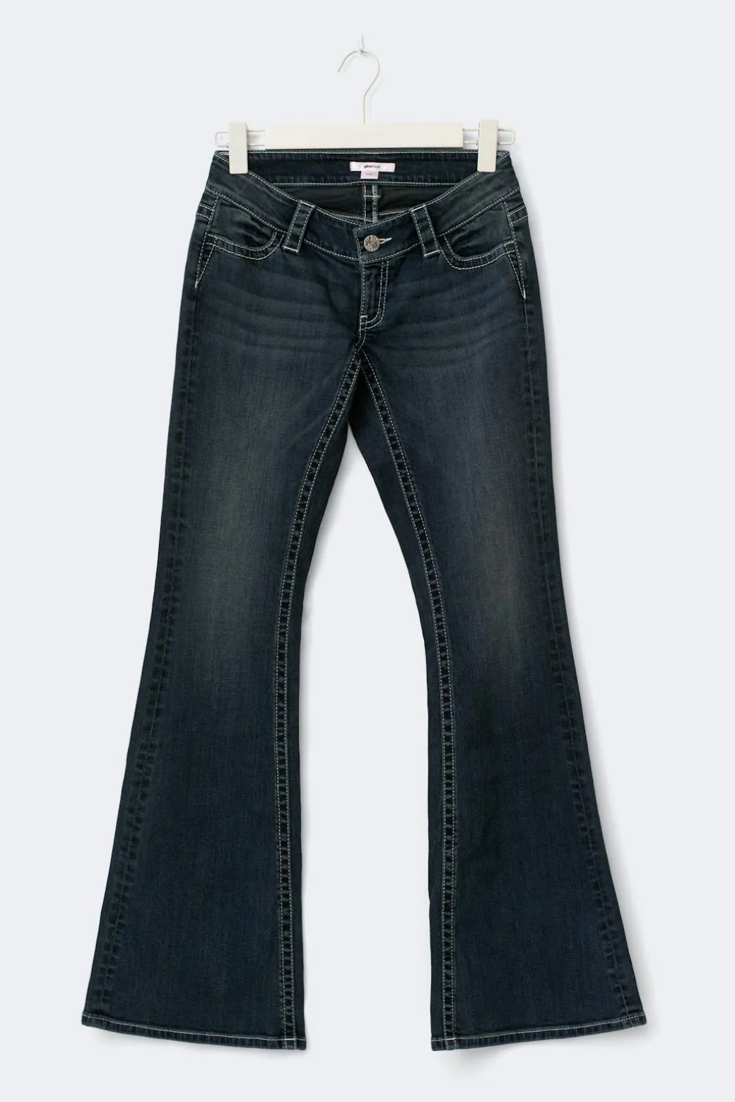 14+ sparkle flare jeans curve