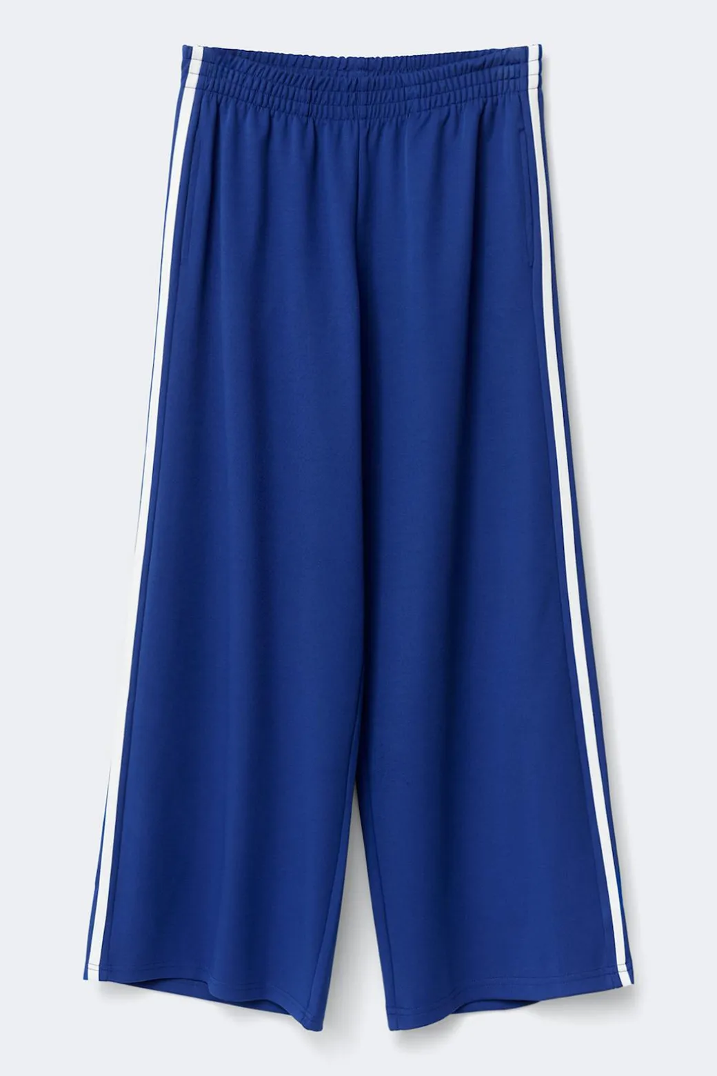 Sporty wide trousers
