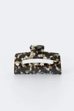 Square hair clip