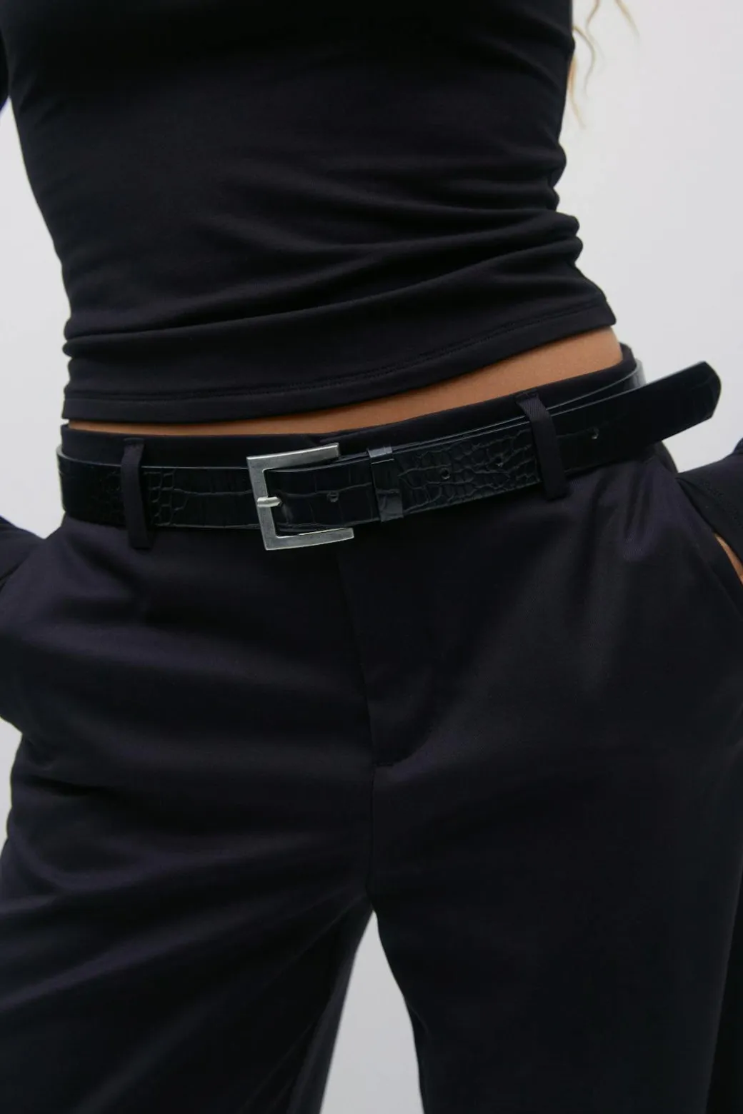 Square hip belt