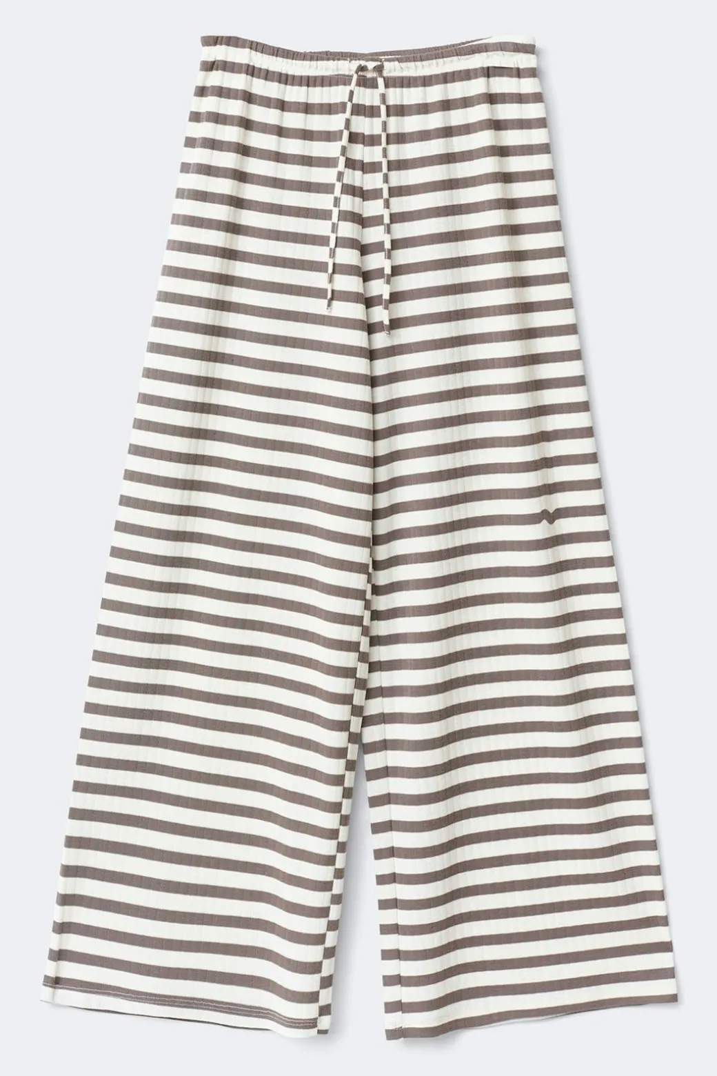 Striped soft trousers
